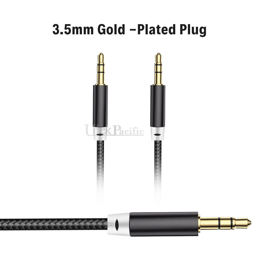 3.5mm AUX Cable Stereo Audio Extension Male to Male Auxiliary 1.5M 3M 5M 10M