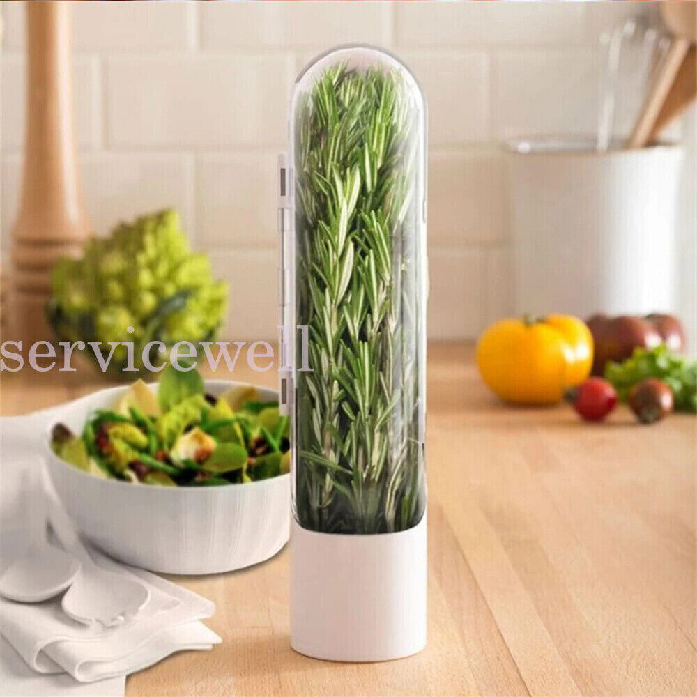 Kitchen Herb Saver Keeper for Fresh Produce Refrigerator Storage with FREE GIFT!