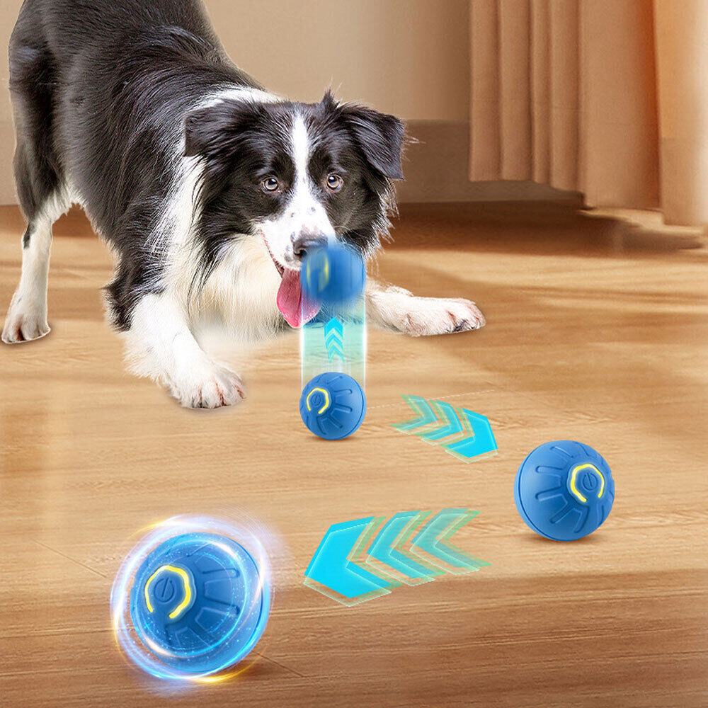 Automatic Jumping Ball Pet Dog Interactive Training Toy Puppy Fetch Ball Toys