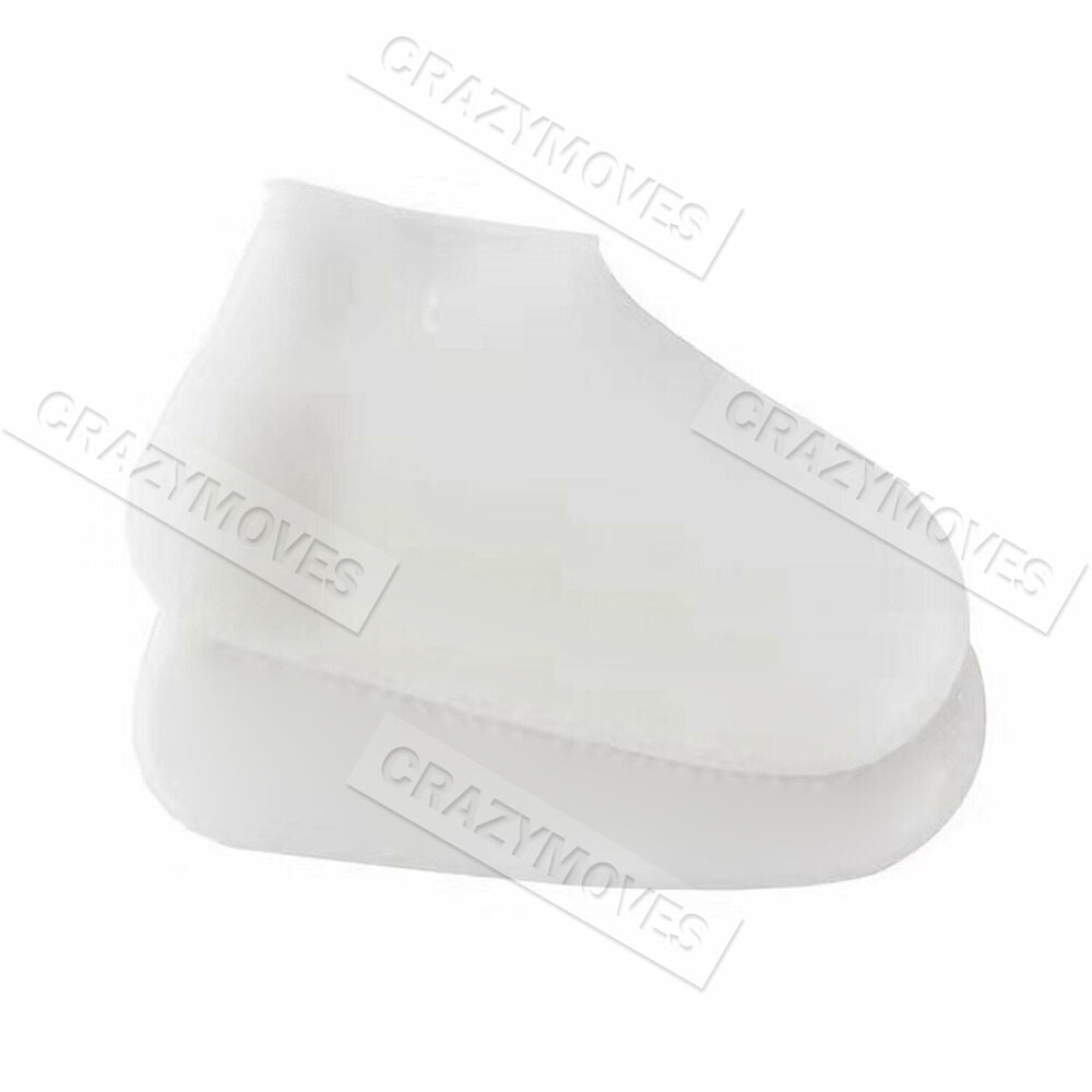 SHOE COVER WATERPROOF Silicone Non Slip Rain Water RUBBER Foot Boot Overshoe