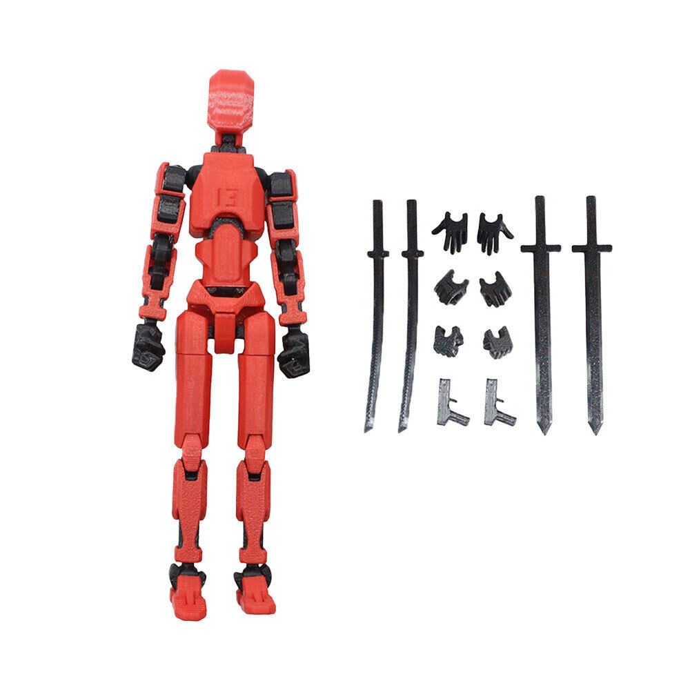 T13 Action Figure, Titan 13 Action Figure, 3D Printed Robot Action Figure New #T