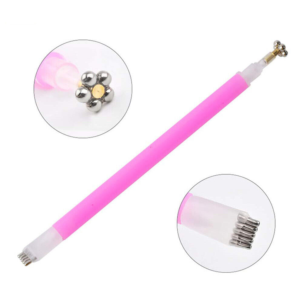 Magnet Stick Tool For Cat Eye Magnetic UV Gel Nail Polish Flower Stripe Grid