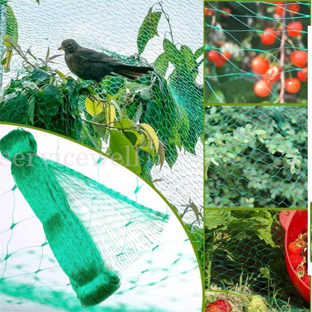 3pcs x Anti Bird Netting Garden Commercial Fruit Tree Pond Protect Cover