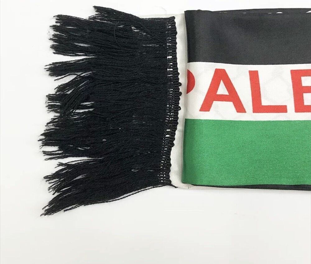 3PCS Palestine Flag Scarf Islamic Gift Keffiyeh Jerusalem Free Gaza AQSA