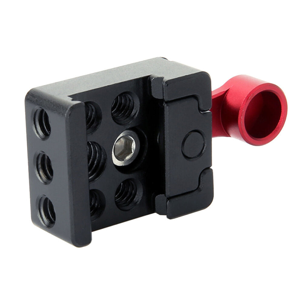 NICEYRIG Nato Rail Clamp Quick Release Mount with 1/4" 3/8" Threaded for Camera