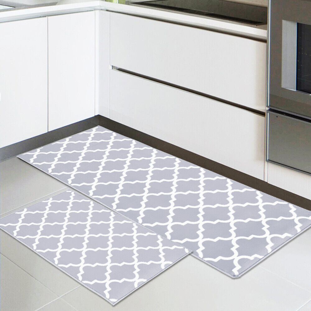 Rectangle Modern Area Rug Non-slip Bedroom Living Room Kitchen Floor Carpet Mat