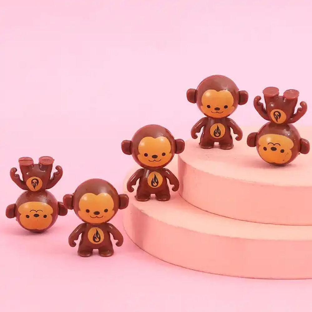 Toys Flip Cute Cartoon Monkeys For Babies