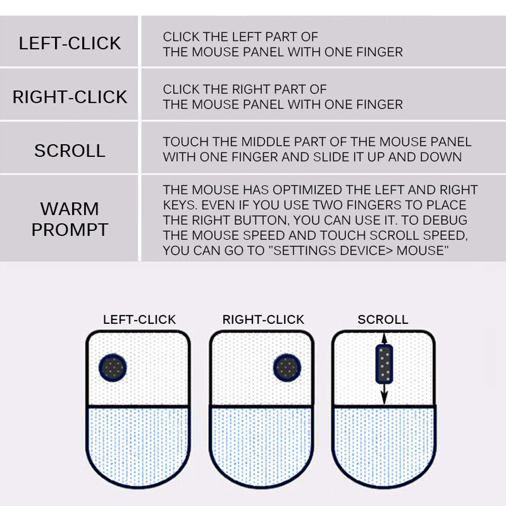 Foldable Wireless Mouse For Microsoft Surface Arc Touch 3D Computer Mouse 2.4Ghz