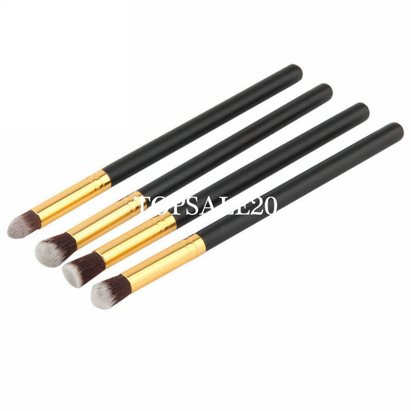 4PCS Pro Eyeshadow Blending Brush Set Professional Eye Makeup Brushes