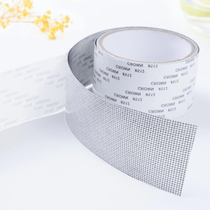 Screen Repair Tape Fly Insect Repellent Strong Window Door Self Adhesive