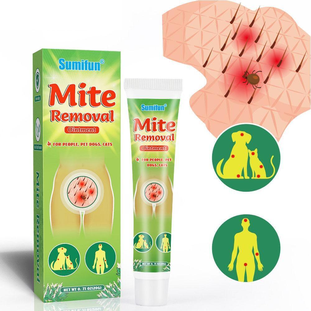 Mite Removal Ointments Anti Itching Scabies Kill Head Lice Treatment Care Cream