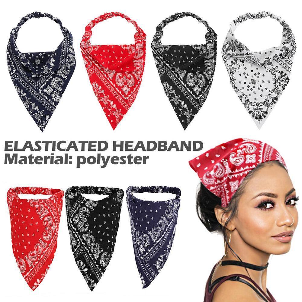 Head Bandana Headbands Hair Scarf for Women Head Scarf Elastic Hair