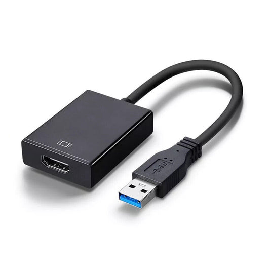 1080P USB 3.0 to HDMI Converter Cable HD Display Graphic Adapter For Laptop PC