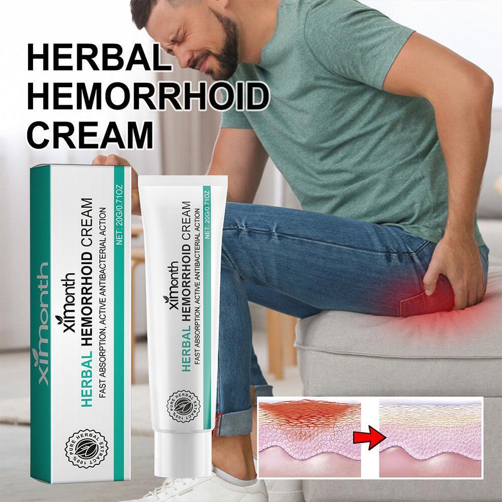 Wellian Hemorrhoid Cream, Herbal Hemorrhoids Cream, for Men and Women NEW&