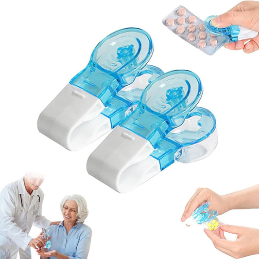 Portable Pill Taker Remover Tablets Pill Blister Pack Opener Pill Popper