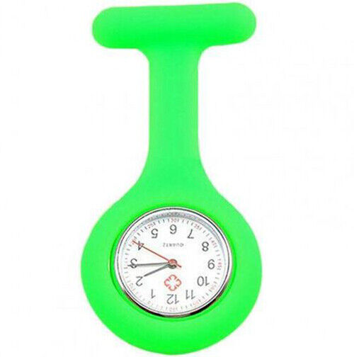 Silicone Nurse Watch Brooch Tunic Fob Nursing Nurses Pocket Pendant Watch