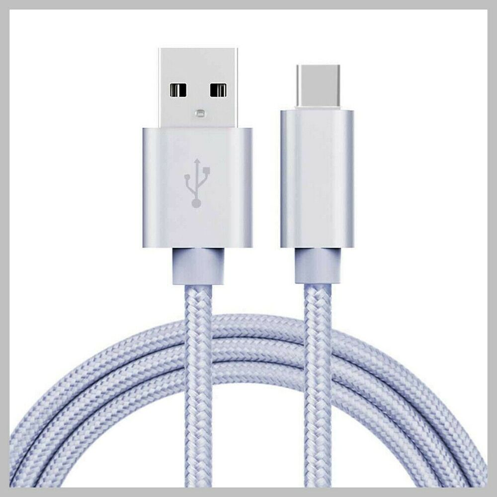 2x USB Type C Fast Charging Charger Cable For Huawei Samsung S21 S22 Ultra USB-C