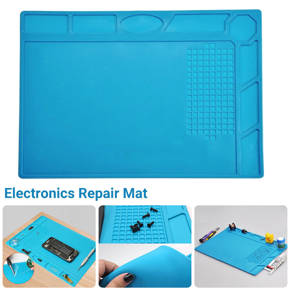 Phone PC Repair Silicone Mat Magnetic Anti-Static Heat Insulation Soldering Pad