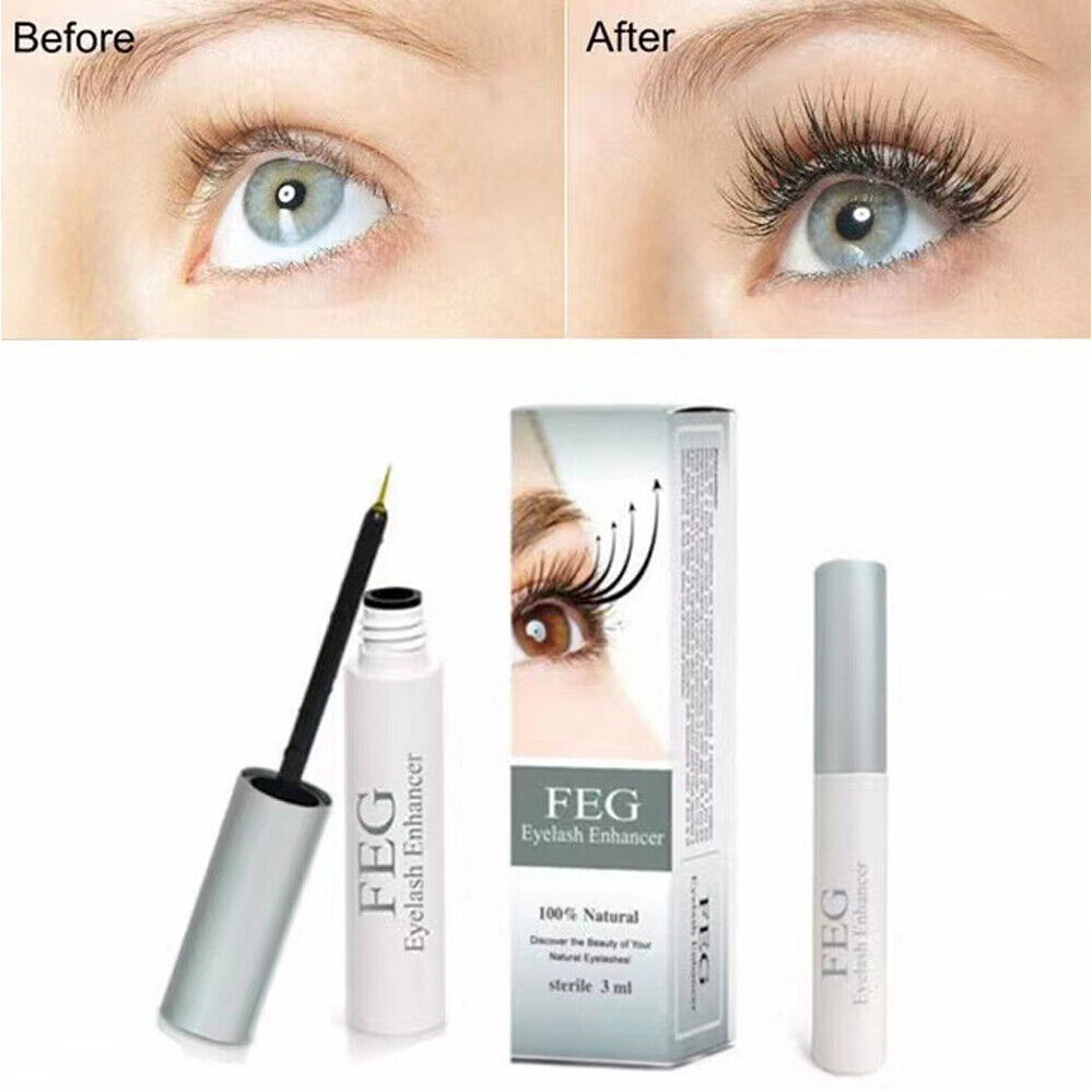 Genuine For FEG natural Eyelash Enhancer Serum eyelash grow booster eyebrow lash