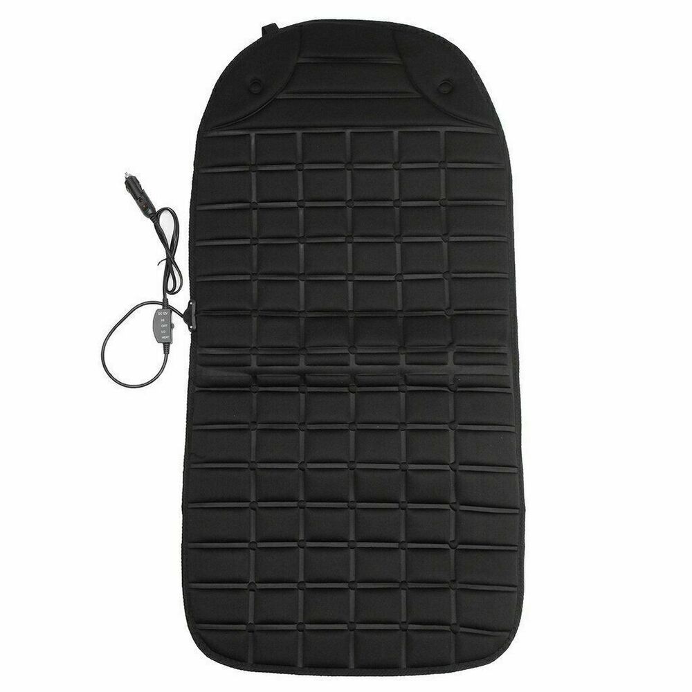 Heated Car Seat Cover Auto Warmer Cushion 12V Universal Winter Heated Seat Pad