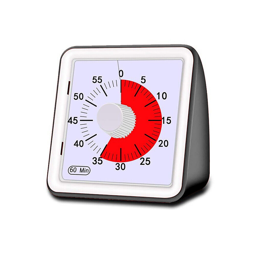 60 Minute Visual Analog Timer Silent Timer Time Management Tool Countdown Clock