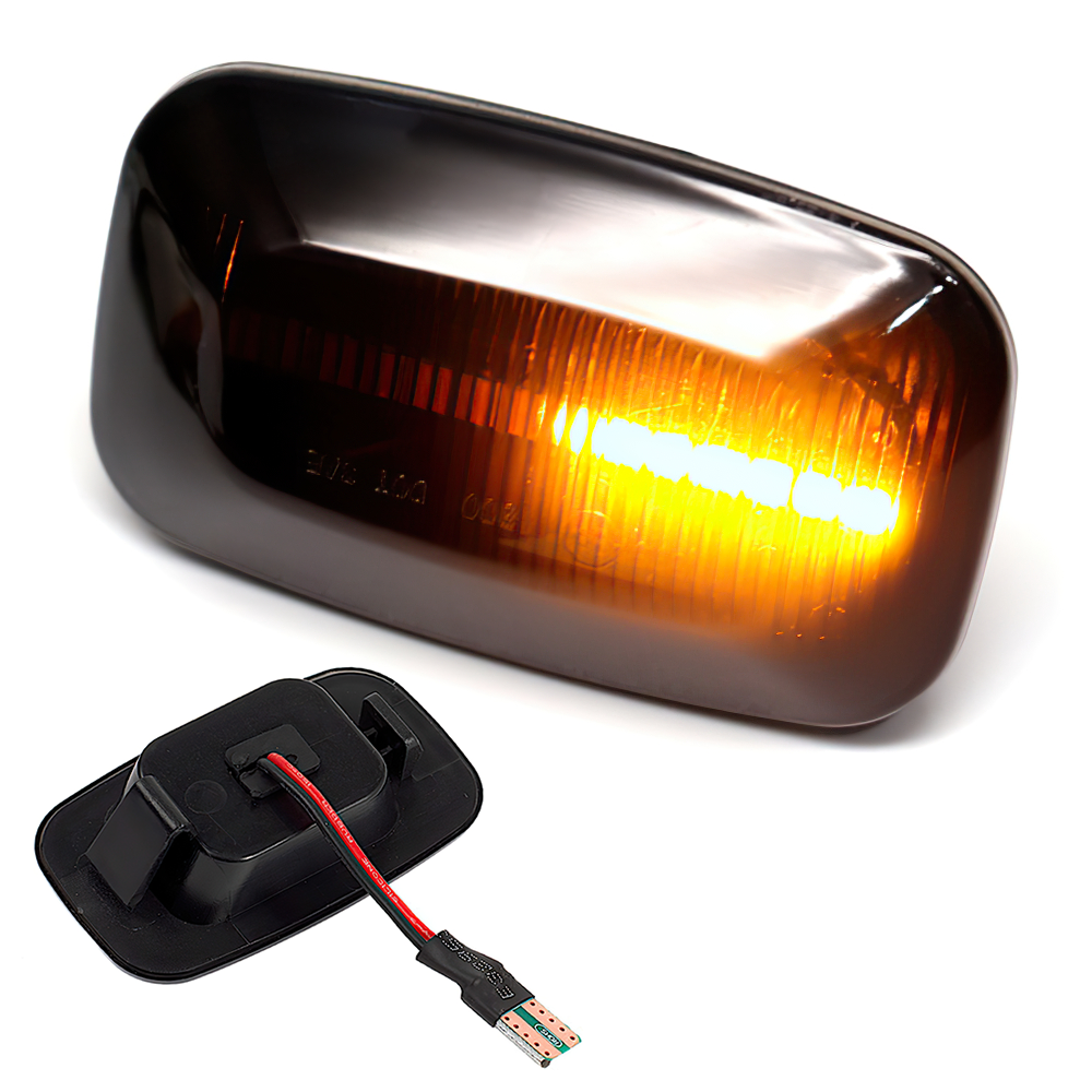 2X Dynamic LED Side Indicator Light Marker For Land Cruiser 70 80 100 Series