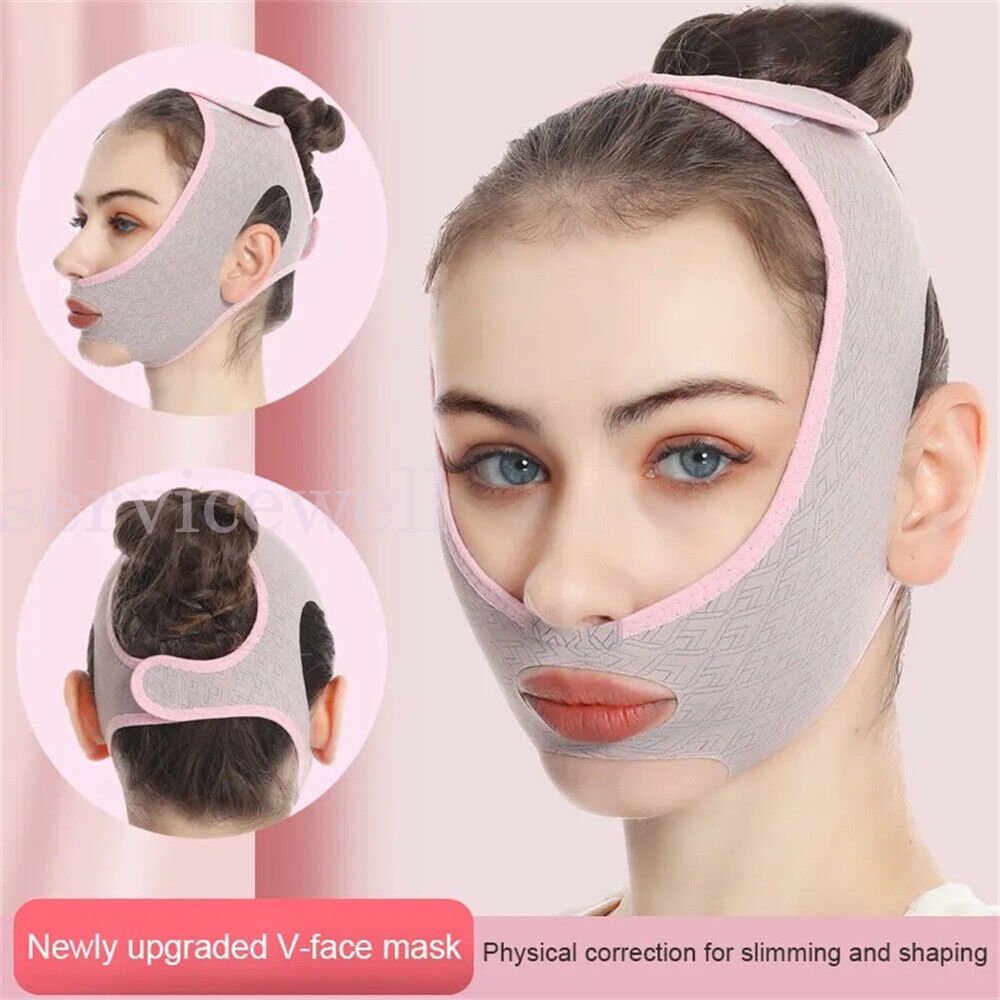 1 Sleep Mask Facial Slimming Strap Face Lifting Belt V Line Shaping Face Masks