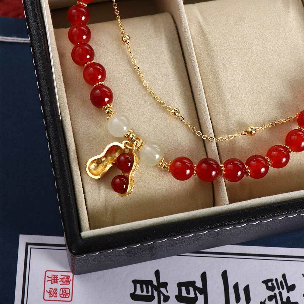 Korean Style Bracelets Hetian Jade Bracelets Bead Bracelets Female Hand Chain