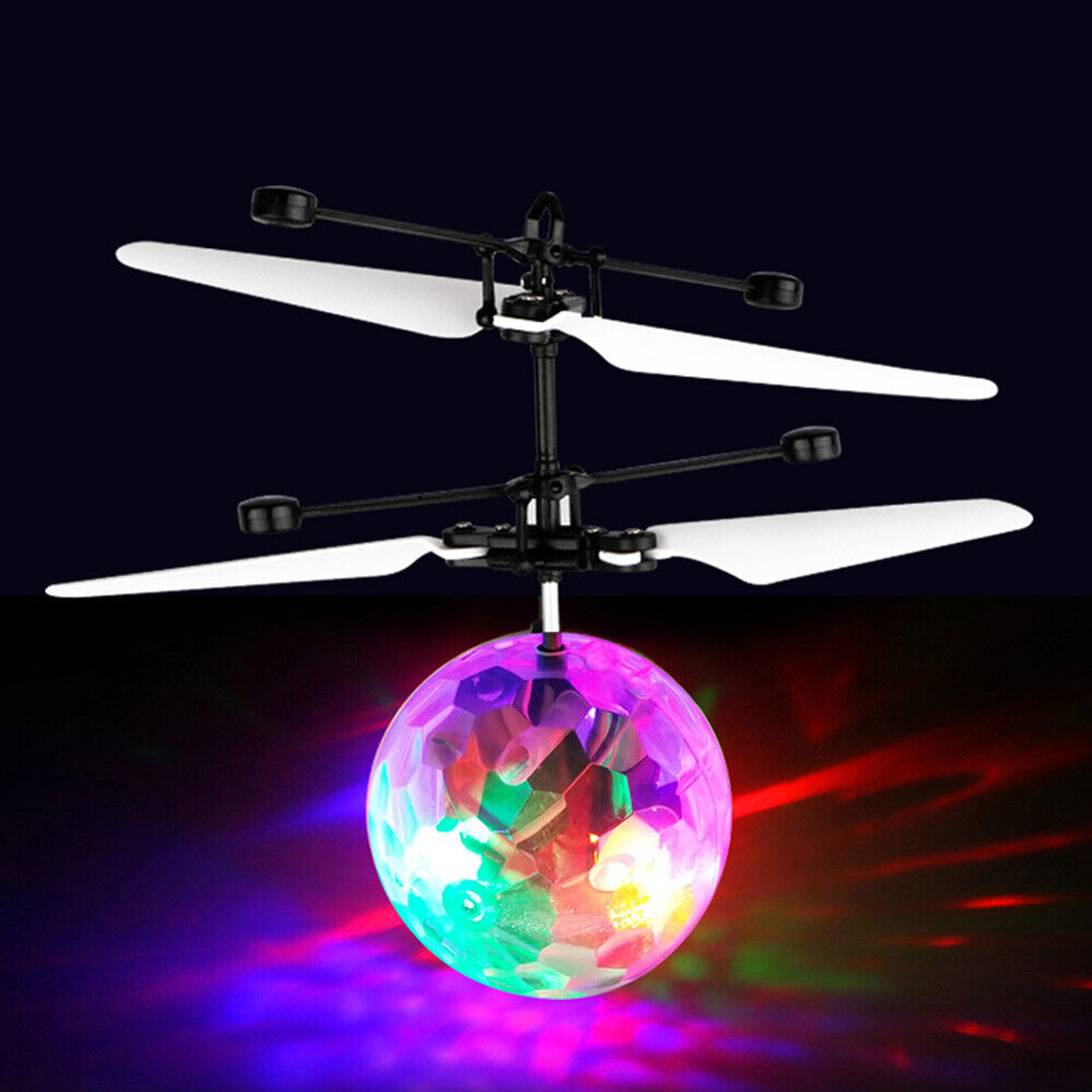 Infrared Sensor Hovering Induced Hand Floating LED Toy Saucer Flying Ball