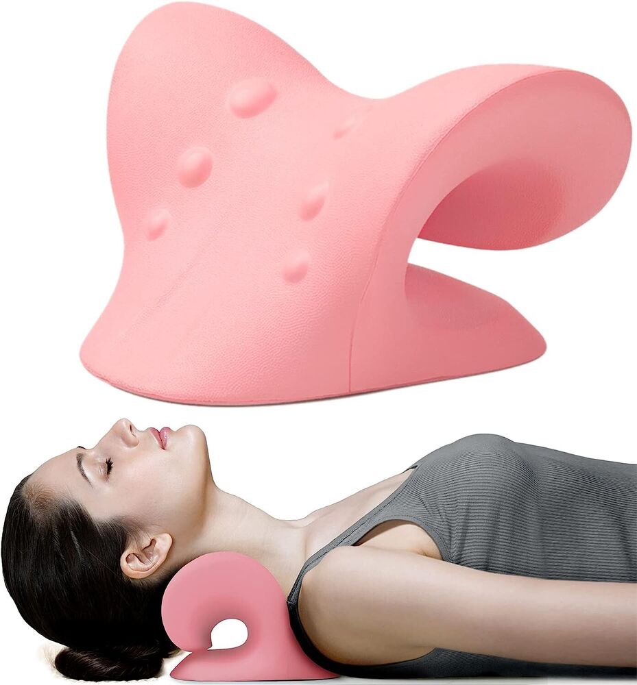 Neck Traction Pillow Original Cloud Shape Neck Stretcher Cervical Pain Relief