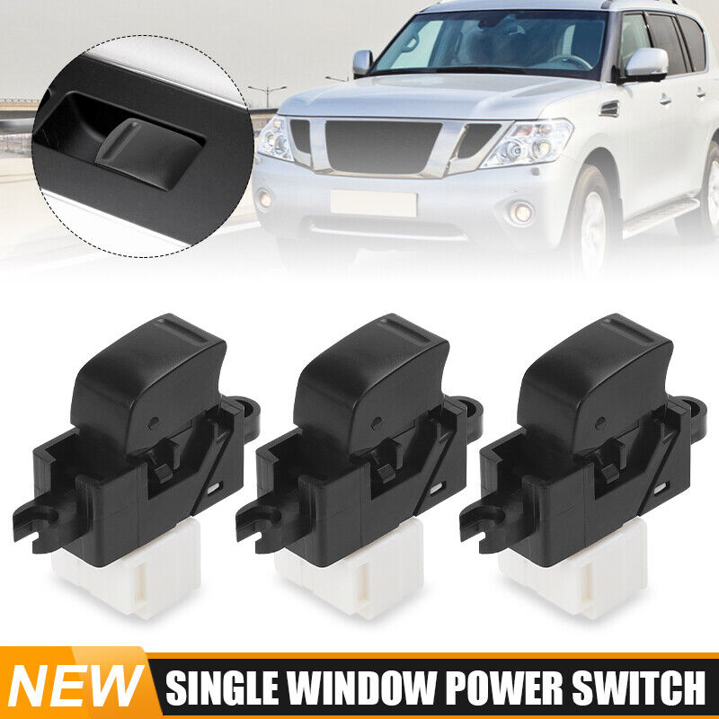 3Pcs ELectric Window Switch Passenger Side For NISSAN PATROL GU Y61 1997-2012