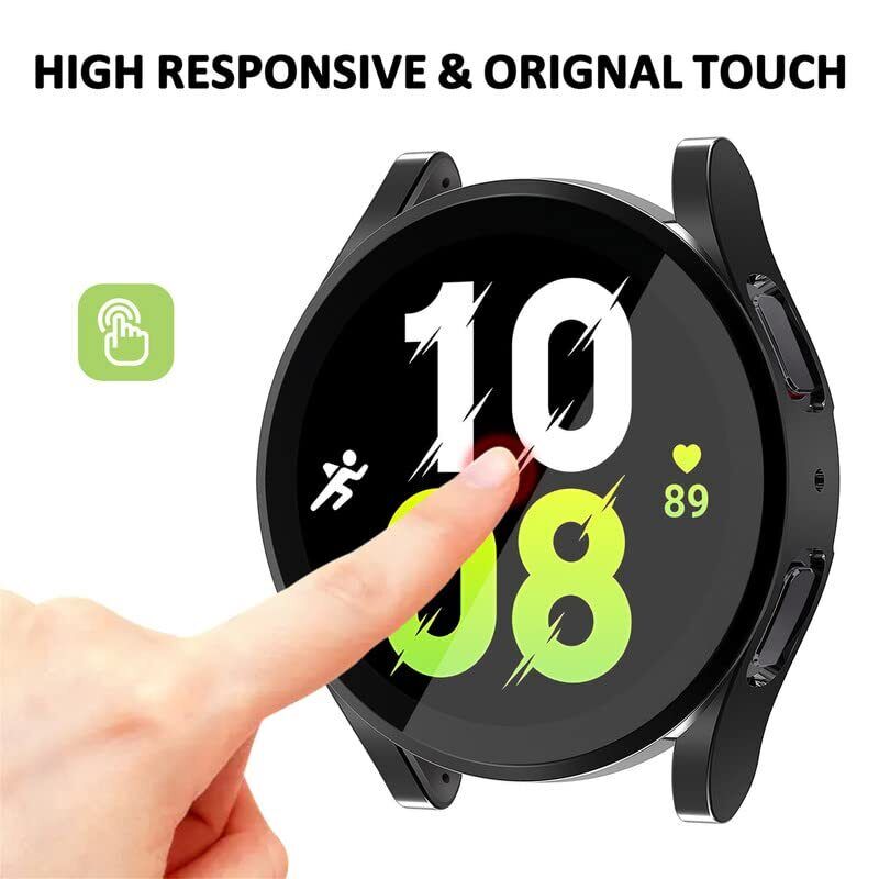 For Samsung Galaxy Watch 6 5 4 Screen Protector Full TPU 44MM 40MM Case Cover