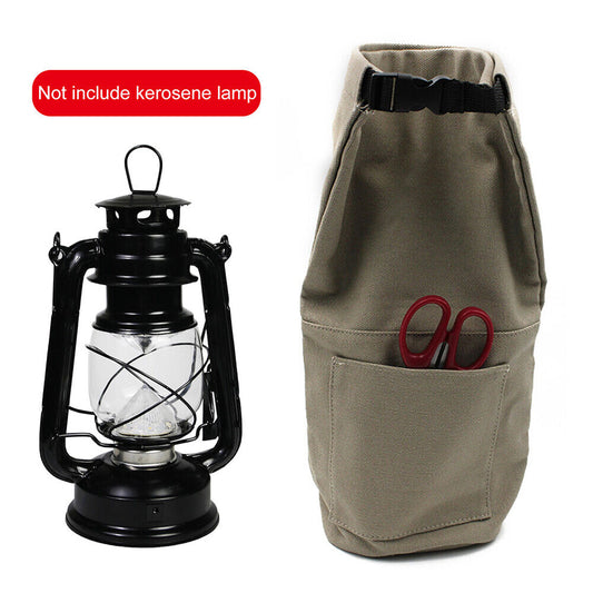 Lantern Storage Bag Retro Kerosene Lamp Protector Cover Hiking Accessories Tools