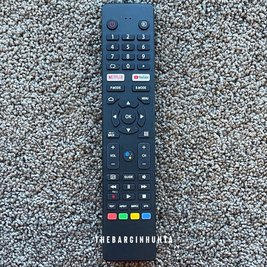 POLAROID TV Replacement Remote Control models PL55UHDG, PL65UHDG UHD Smart TV