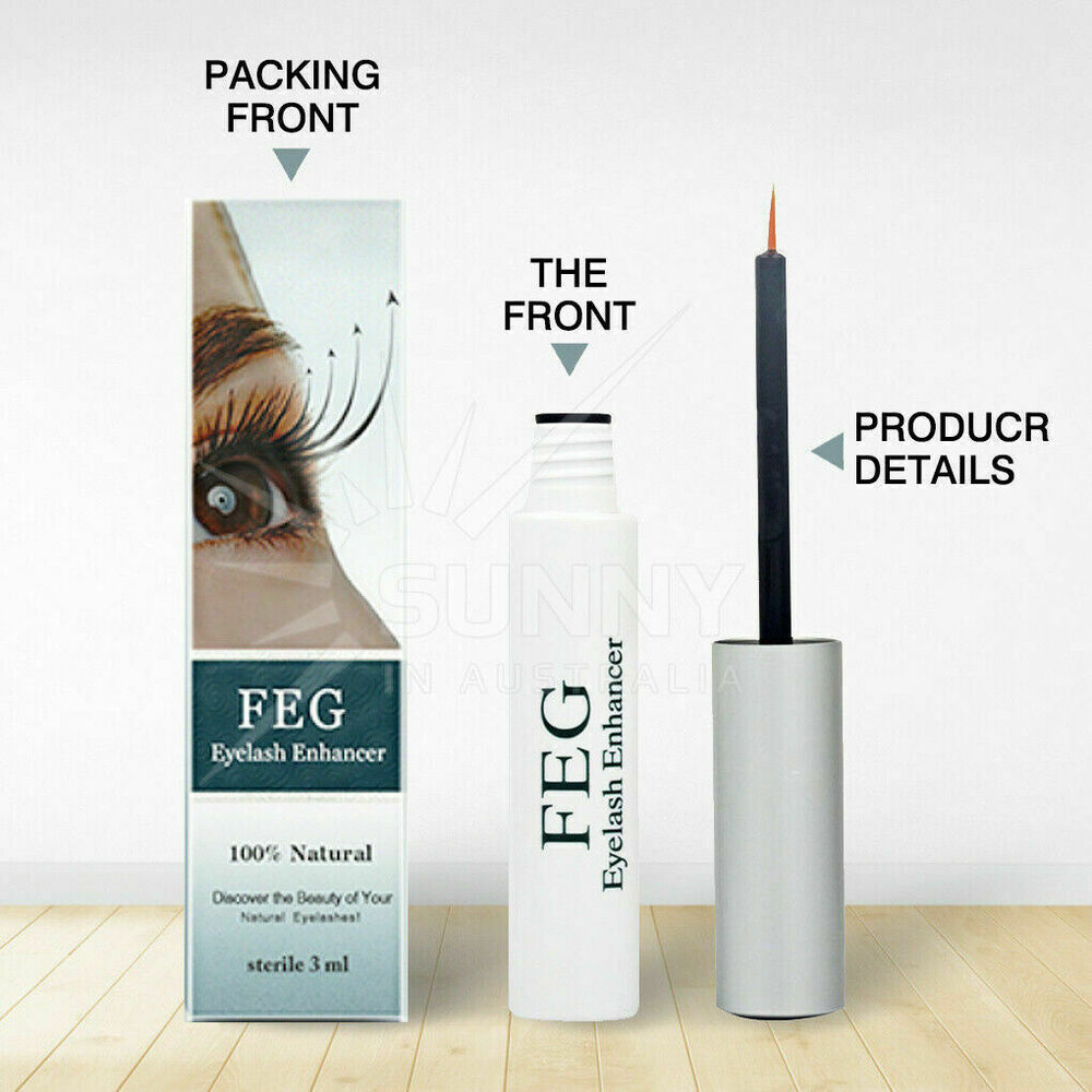 Genuine FEG natural Eyelash Enhancer Serum eyelash growth booster lash