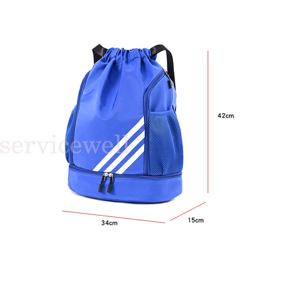 Drawstring Backpack Waterproof String Bag Sackpack Outdoor Travel Sports School