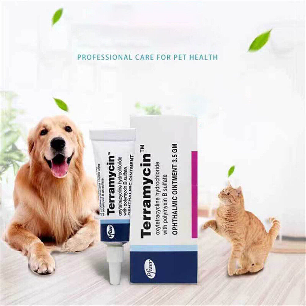 Pets Cat Dog Eye Corneal Inflammation Eye Redness Ointment Swollen Eye Care 35g↑