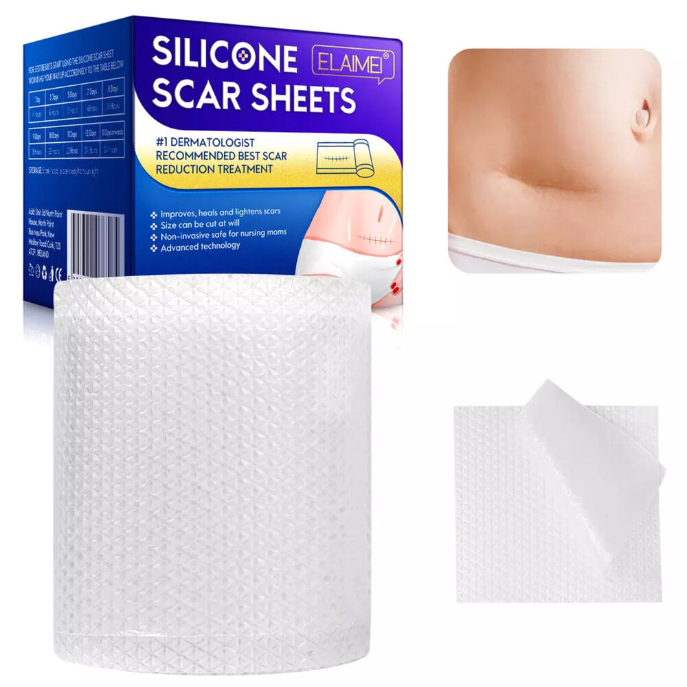 3 m Silicone Scar Tape Roll Sheets Scars Removal Skin Treatment Gel Patch Tapes