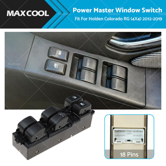 Power Master Window Switch Suitable For Holden Colorado RG Isuzu D-Max 2012-2019