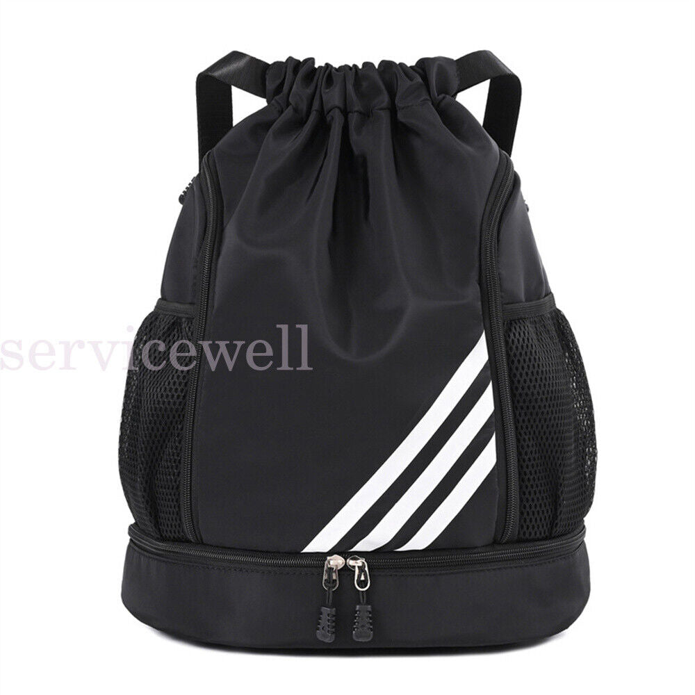 Drawstring Backpack Waterproof String Bag Sackpack Outdoor Travel Sports School