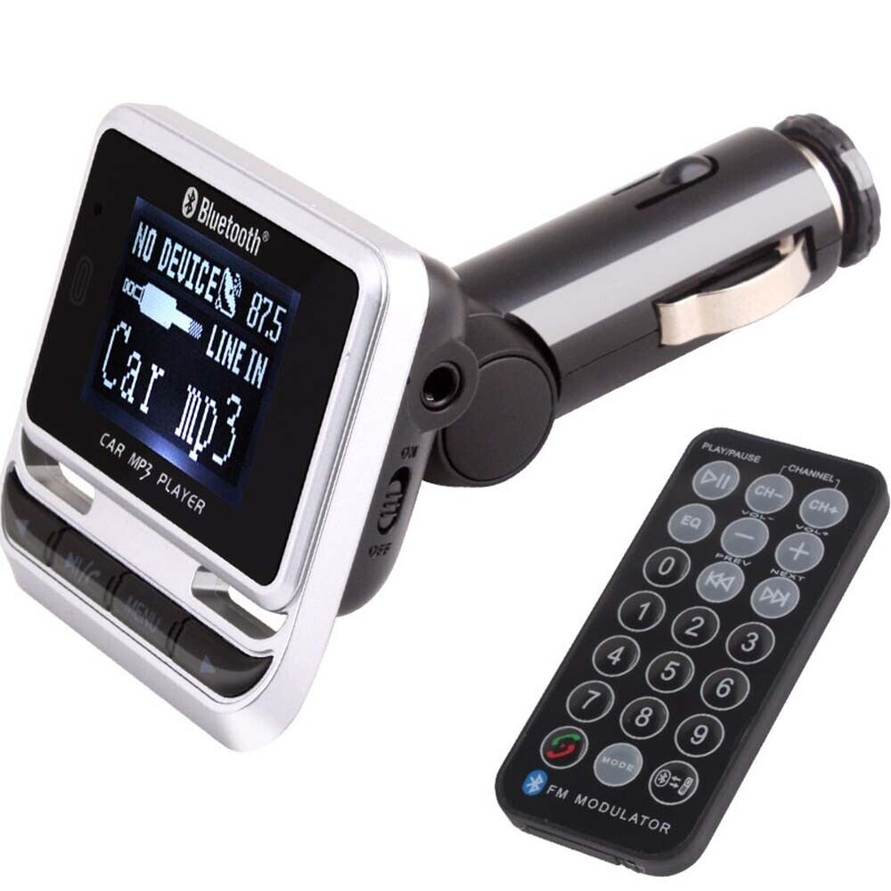 Handsfree Wireless Bluetooth Car Kit FM Transmitter MP3 Player USB Charge