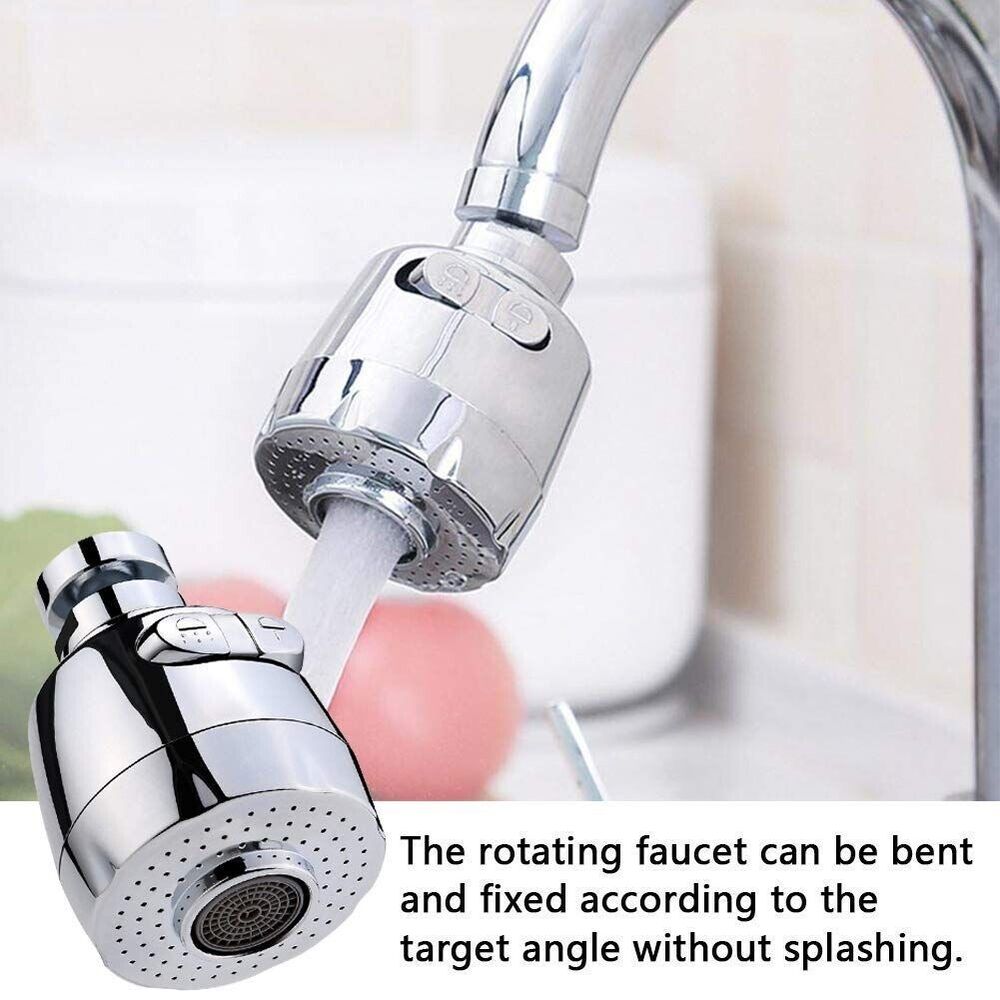 360° Rotatable Saving Kitchen faucet Spray Sprayer Sink Tap Head Filter Water