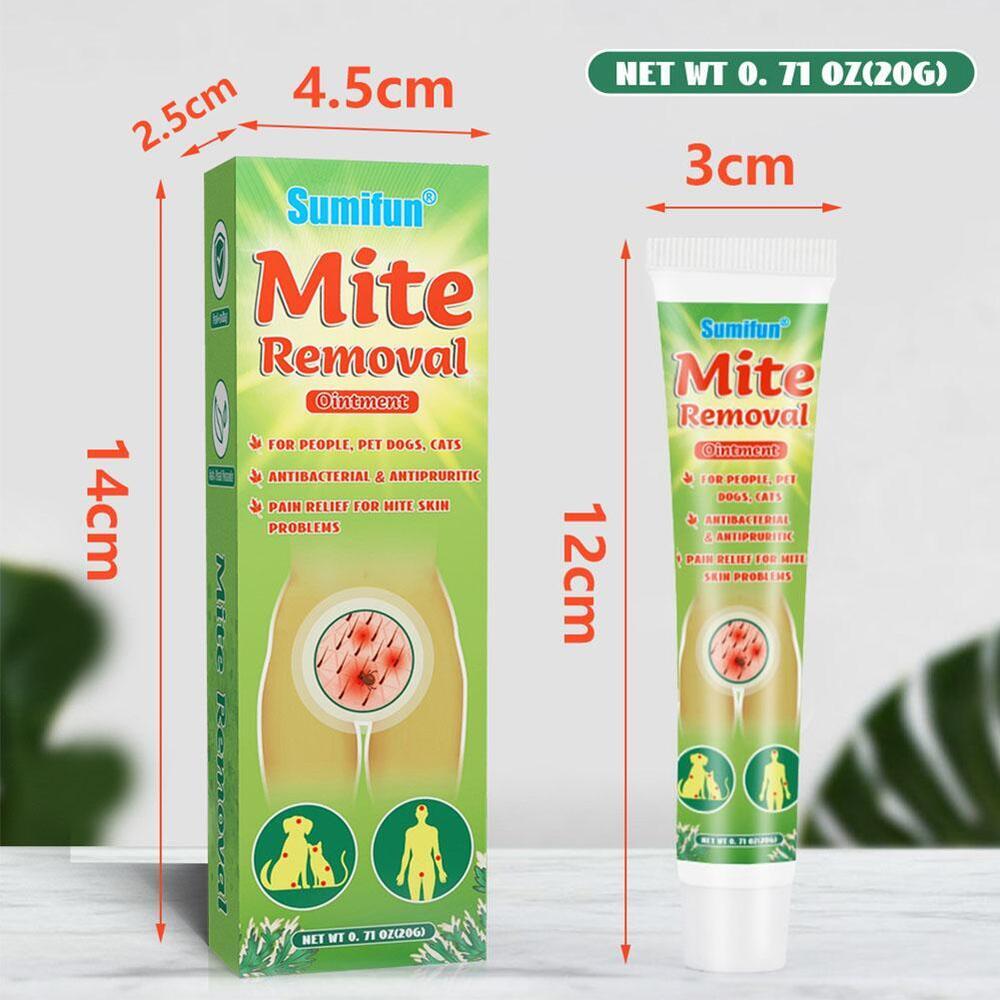 Mite Removal Ointments Anti Itching Scabies Kill Head Lice Treatment Care Cream