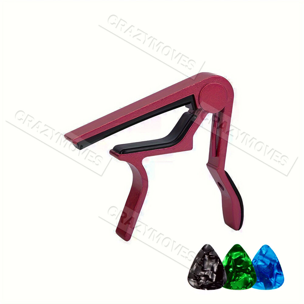 Premium Alloy Capo Quick Change Trigger Clamp for Guitar Banjo Ukulele