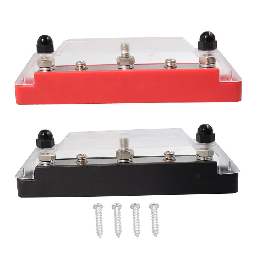 Power Distribution Block 5 Way Busbar for Auto Solar Wiring Pickup