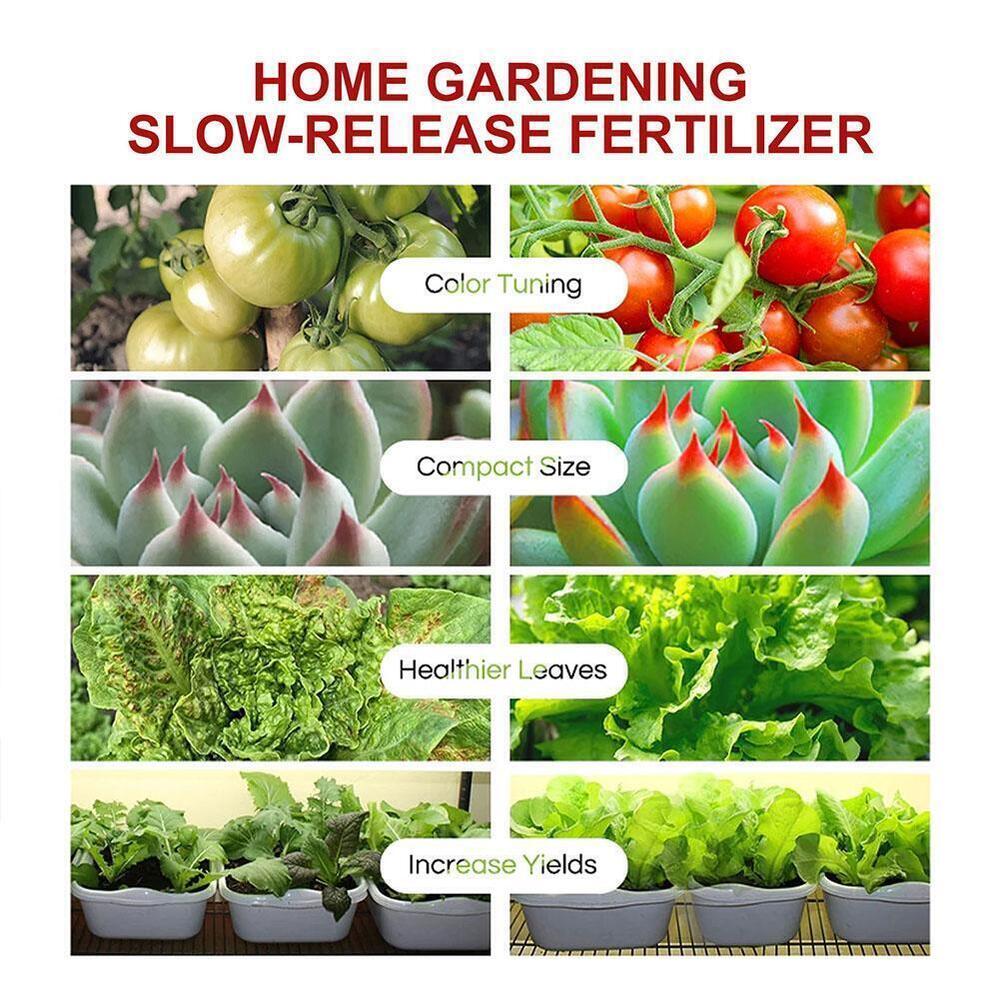 44pcs Home Gardening Universal Slow-release Tablet Organic Fertilizer