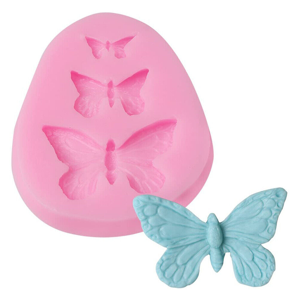 Silicone Mould Mold - Butterfly UV Resin Epoxy Casting Soap Baking DIY Craft