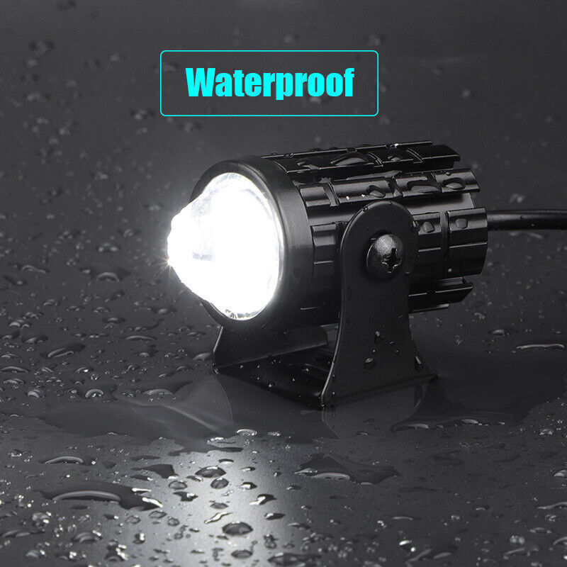 2pcs Universal Car LED Motorcycle Spot Light Mini Headlight Fog Driving Lamp ATV UTE