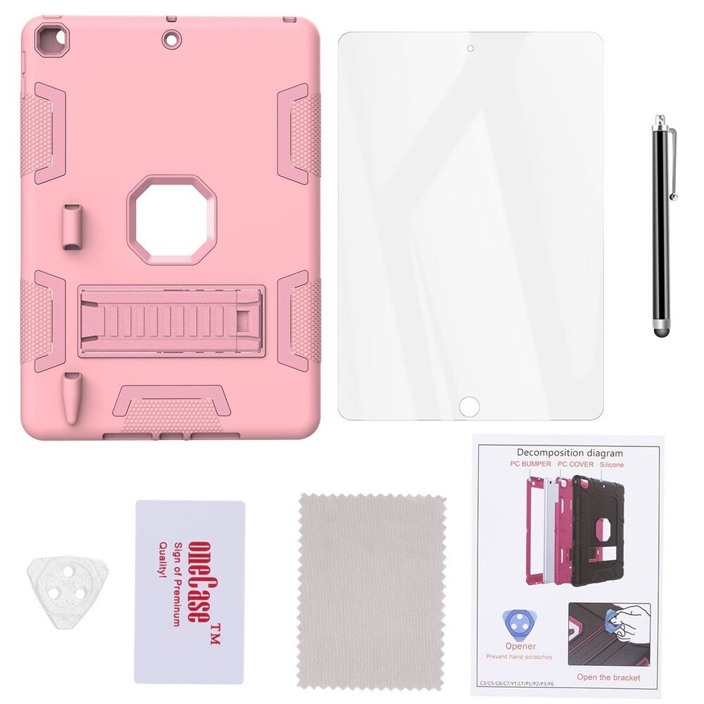 For Apple iPad 9th/8th/7th Generation Case Shockproof Heavy Duty Kickstand Cover