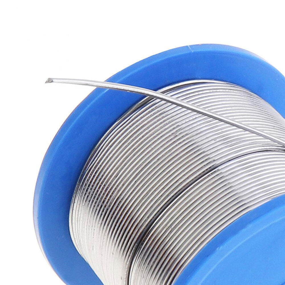 300g 1-2mm Tin Lead Wire Reel Soldering Solder Fluxed Core Electronics Lead Flux